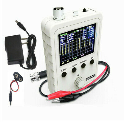 New Assembled Dso150 Digital Oscilloscope 2.4 Inch Lcd Display With Clip + Power